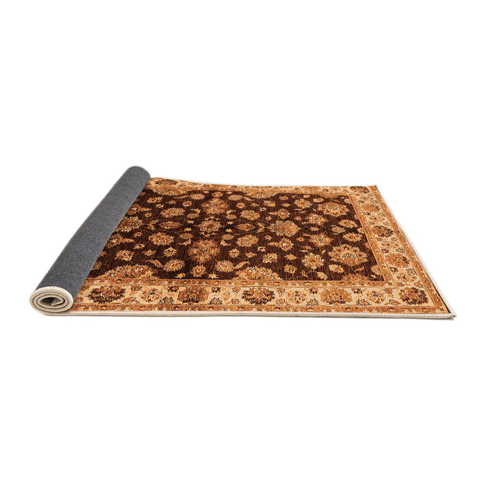 Sideview of Oriental Orange Industrial Rug, urb2963org