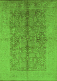 Oriental Green Industrial Rug, urb2964grn