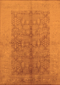 Oriental Orange Industrial Rug, urb2964org