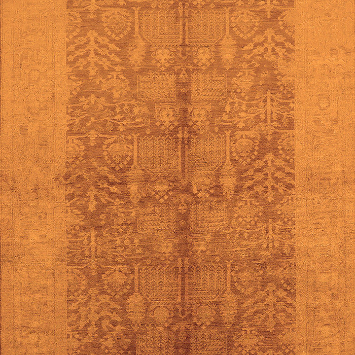 Oriental Orange Industrial Rug, urb2964org