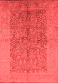 Oriental Red Industrial Rug, urb2964red