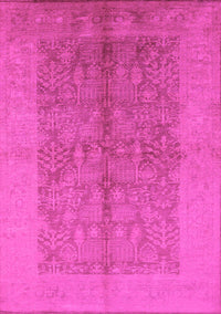 Oriental Pink Industrial Rug, urb2964pnk