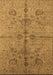 Oriental Brown Industrial Rug, urb2965brn