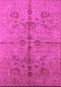 Oriental Pink Industrial Rug, urb2965pnk