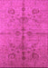 Oriental Pink Industrial Rug, urb2965pnk