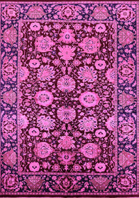 Oriental Pink Industrial Rug, urb2966pnk