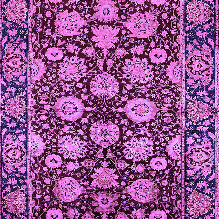 Machine Washable Oriental Purple Industrial Area Rugs, wshurb2966pur