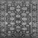 Square Oriental Gray Industrial Rug, urb2966gry