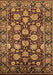 Oriental Brown Industrial Rug, urb2966brn