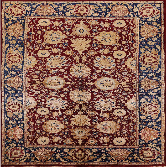 Square Machine Washable Industrial Modern Brown Sand Brown Rug, wshurb2966