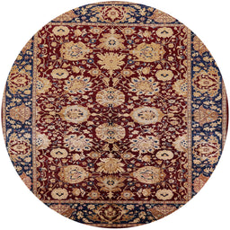 Round Machine Washable Industrial Modern Brown Sand Brown Rug, wshurb2966