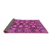 Sideview of Oriental Pink Industrial Rug, urb2966pnk