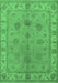 Oriental Emerald Green Industrial Rug, urb2967emgrn