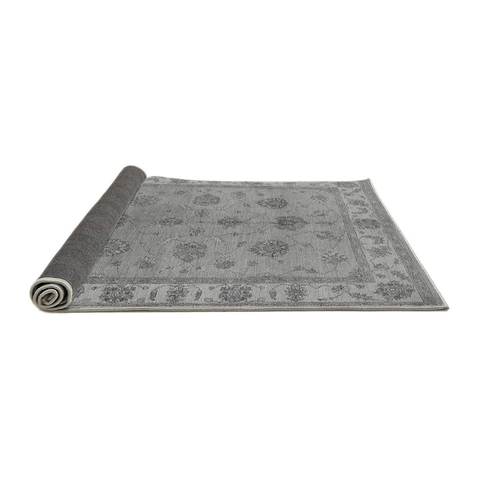 Sideview of Oriental Gray Industrial Rug, urb2967gry