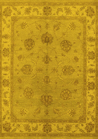 Oriental Yellow Industrial Rug, urb2967yw