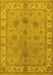 Oriental Yellow Industrial Rug, urb2967yw