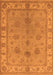 Machine Washable Oriental Orange Industrial Area Rugs, wshurb2967org