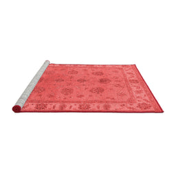 Industrial Red Washable Rugs