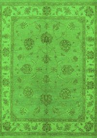 Oriental Green Industrial Rug, urb2967grn