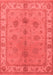 Oriental Red Industrial Area Rugs