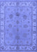 Oriental Blue Industrial Rug, urb2967blu