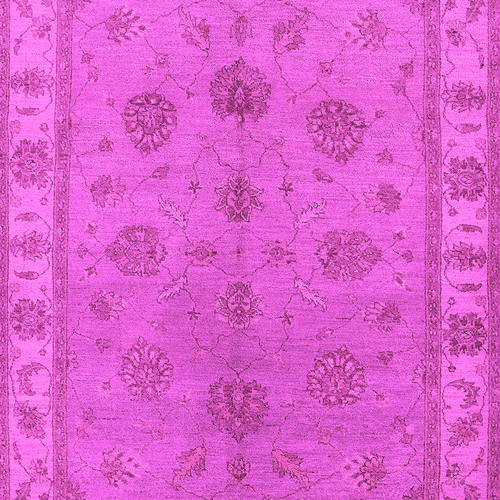 Machine Washable Oriental Pink Industrial Rug, wshurb2967pnk