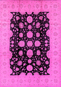 Oriental Pink Industrial Rug, urb2968pnk