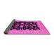 Sideview of Oriental Pink Industrial Rug, urb2968pnk