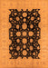 Oriental Orange Industrial Rug, urb2968org