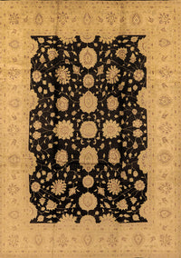 Oriental Brown Industrial Rug, urb2968brn