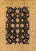 Oriental Brown Industrial Rug, urb2968brn