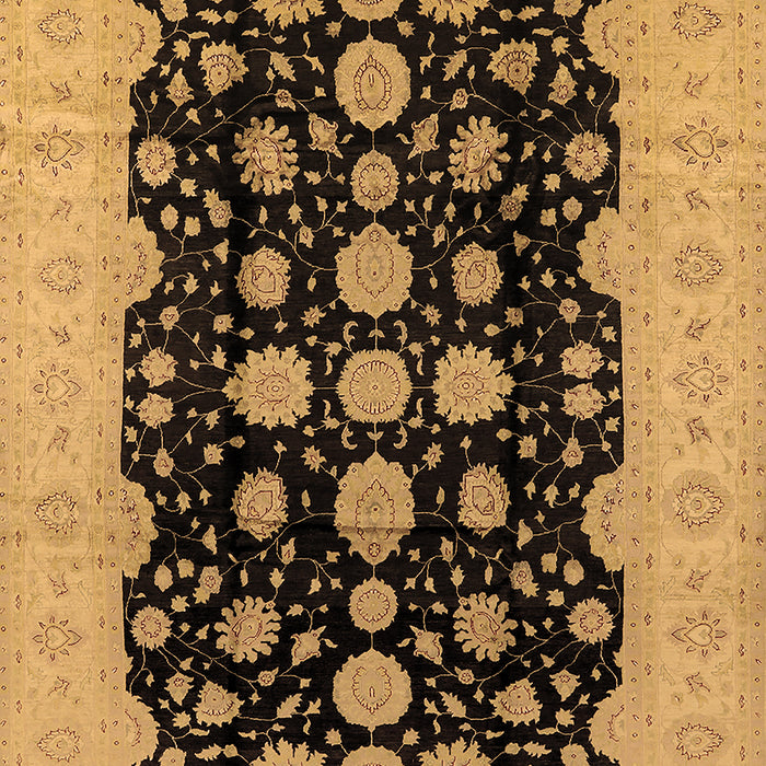 Oriental Brown Industrial Rug, urb2968brn