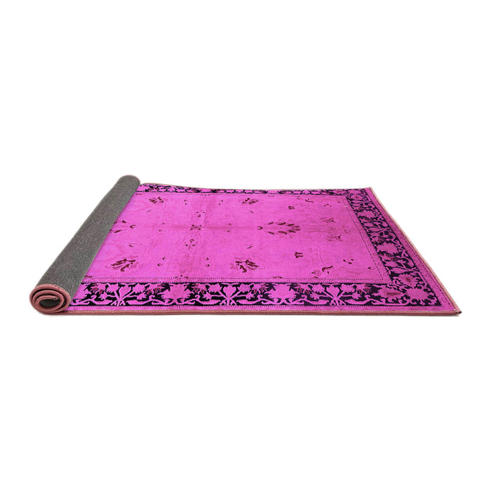Sideview of Oriental Pink Industrial Rug, urb2969pnk