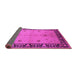 Sideview of Oriental Pink Industrial Rug, urb2969pnk