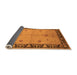 Sideview of Oriental Orange Industrial Rug, urb2969org