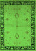 Oriental Green Industrial Rug, urb2969grn