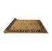 Sideview of Oriental Brown Industrial Rug, urb2969brn