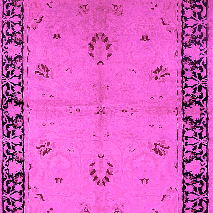 Oriental Pink Industrial Rug, urb2969pnk
