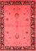 Oriental Red Industrial Area Rugs