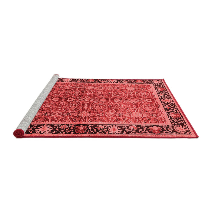 Industrial Red Washable Rugs