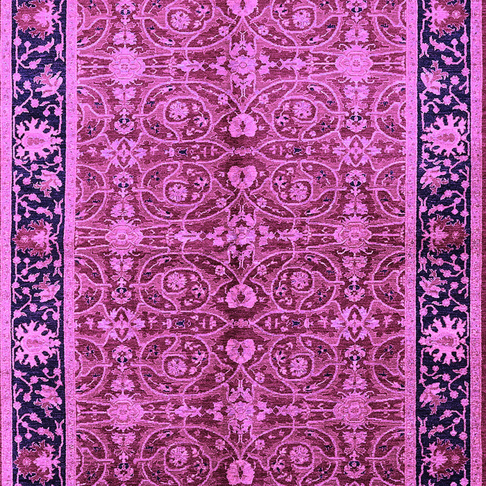 Machine Washable Oriental Purple Industrial Area Rugs, wshurb2970pur