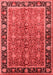 Oriental Red Industrial Area Rugs