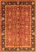 Machine Washable Oriental Orange Industrial Area Rugs, wshurb2970org