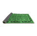 Sideview of Oriental Emerald Green Industrial Rug, urb2970emgrn