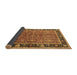 Sideview of Oriental Brown Industrial Rug, urb2970brn