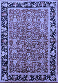 Oriental Blue Industrial Rug, urb2970blu