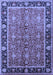 Oriental Blue Industrial Rug, urb2970blu