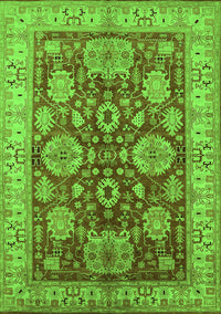 Oriental Green Industrial Rug, urb2971grn