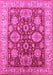 Oriental Pink Industrial Rug, urb2971pnk