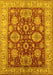 Oriental Yellow Industrial Rug, urb2971yw